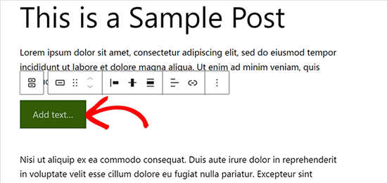 Add button text Add button text
