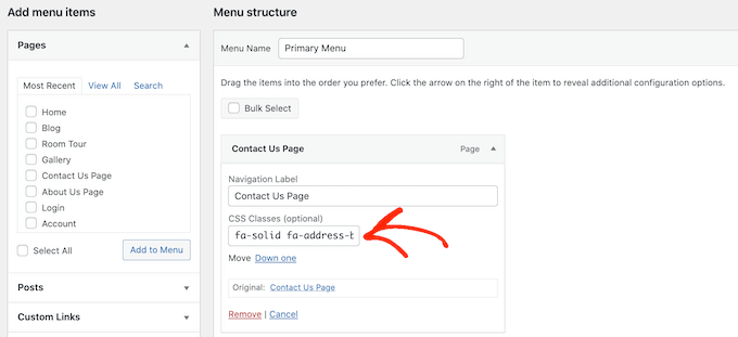 Adding icon fonts in WordPress using a CSS class Adding icon fonts in WordPress using a CSS class