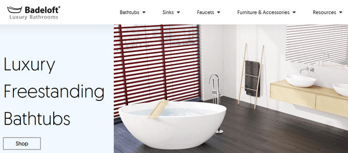 Ripleys badeloft woocommerce store example