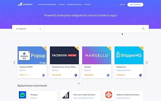 BigCommerce apps