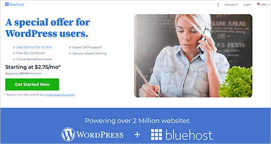 Bluehost website Bluehost website