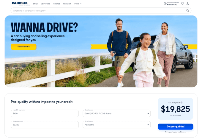 計算機付き自動車販売店ウェブサイト 計算機付き自動車販売店ウェブサイト