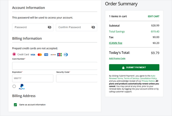 Proceed to payment Proceed to payment