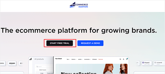 Click the start free trial button Click the start free trial button