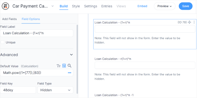 WordPressで自動ローンフォームの設定を変更する WordPressで自動ローンフォームの設定を変更する