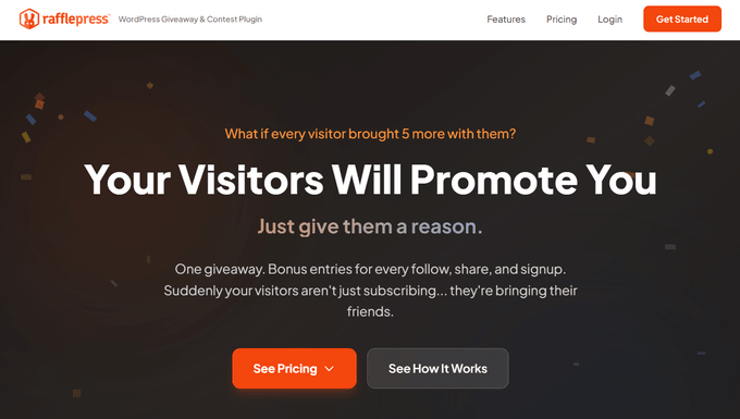 RafflePress giveaway plugin