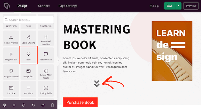 Adding an icon font in WordPress using SeedProd Adding an icon font in WordPress using SeedProd