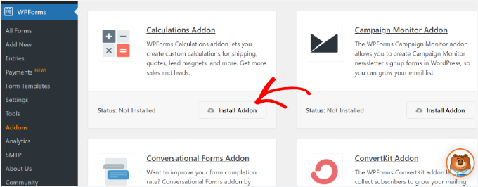 計算アドオンをインストールする 計算アドオンをインストールする