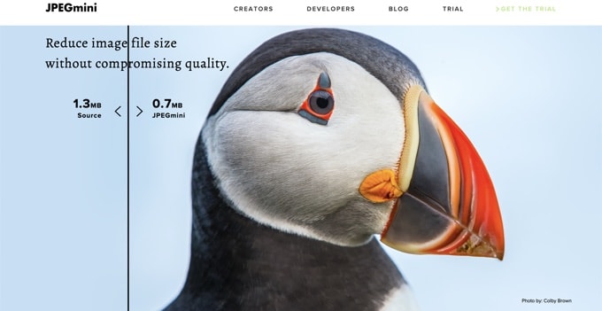 JPEGMini online image compression tool JPEGMini online image compression tool