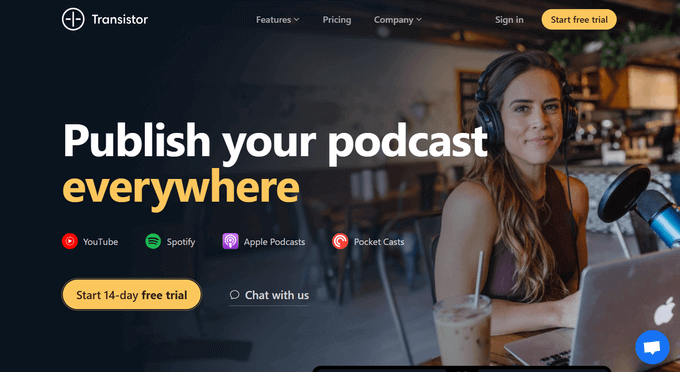 Transistor hosting podcastów