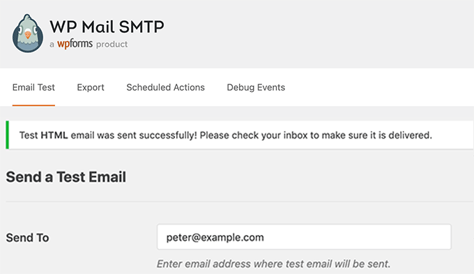メールは正常に送信されました メールは正常に送信されました