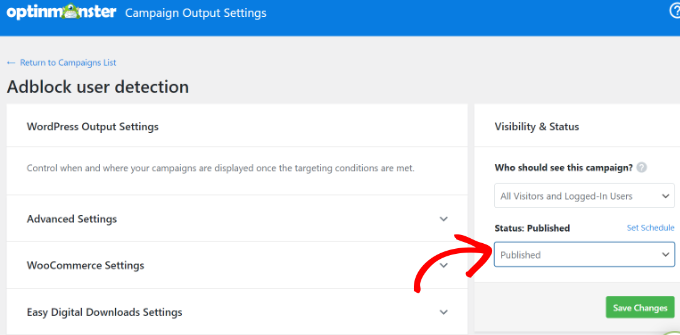Make your ad blocker campaign live Make your ad blocker campaign live