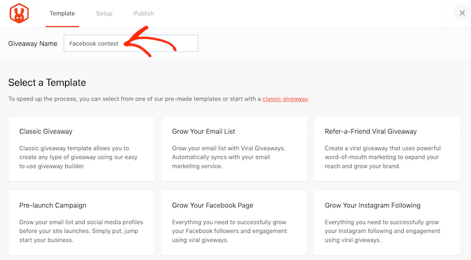 Adding a title to your RafflePress contest Adding a title to your RafflePress contest