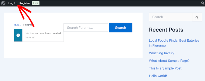 Log in and register to forums Log in and register to forums