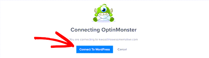 Connect OptinMonster to WordPress Connect OptinMonster to WordPress