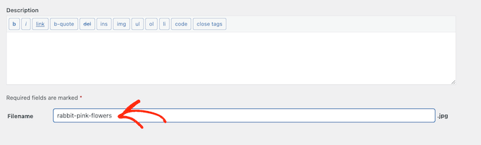 WordPress yönetici alanında medya dosyalarını yeniden adlandırma