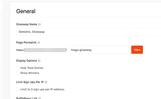 Copy your contest landing page URL Copy your contest landing page URL