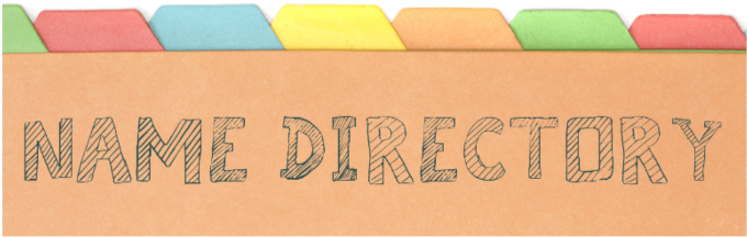 Name Directory Name directory