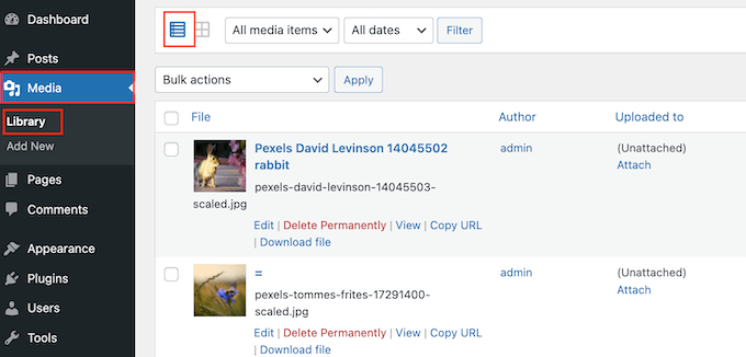 WordPress'te resim ve medya dosyalarının adlarını yeniden adlandırma