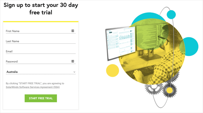 Sign Up for a Free Trial of Pingdom Sign Up for a Free Trial of Pingdom
