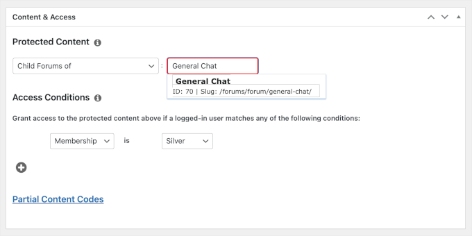 Creating a MemberPress rule Creating a MemberPress rule