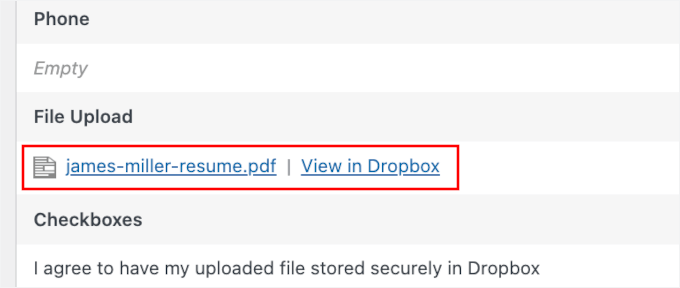 View in Dropbox link View in Dropbox link