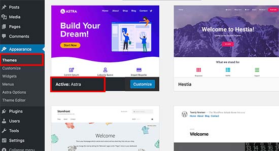 Aktuelles Theme Aktuelles Theme