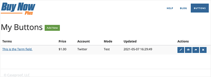 Create BuyNow Plus button