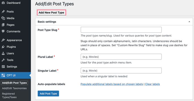 Create a New Custom Post Type With a Plugin Create a New Custom Post Type With a Plugin