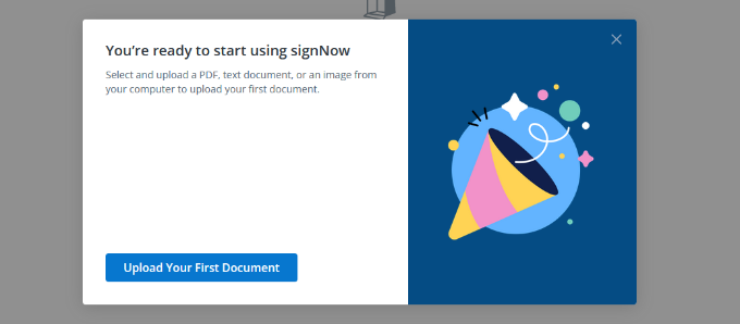 upload a document Upload a document