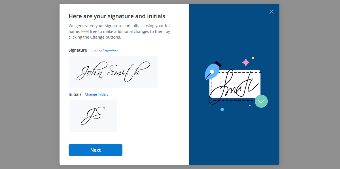 View your signature style View your signature style
