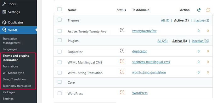 Translating themes, plugins, categories, and more with WPML Translating themes, plugins, categories, and more with WPML