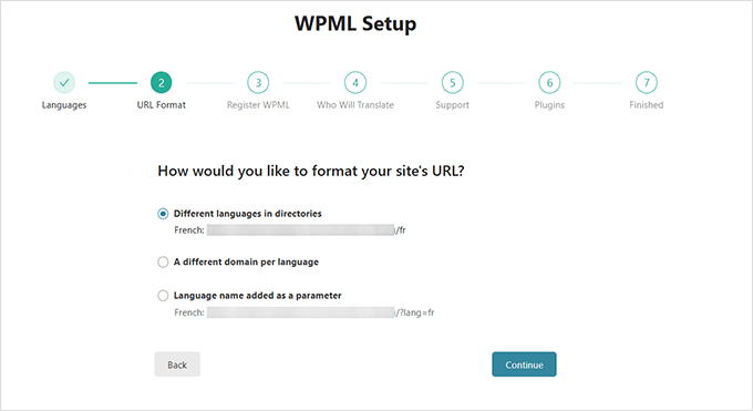 Choose URL structure Choose URL structure