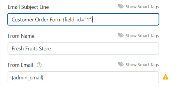 Add email subject line Add email subject line