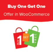 Come creare un'offerta "compra uno, prendi uno gratis" in WooCommerce