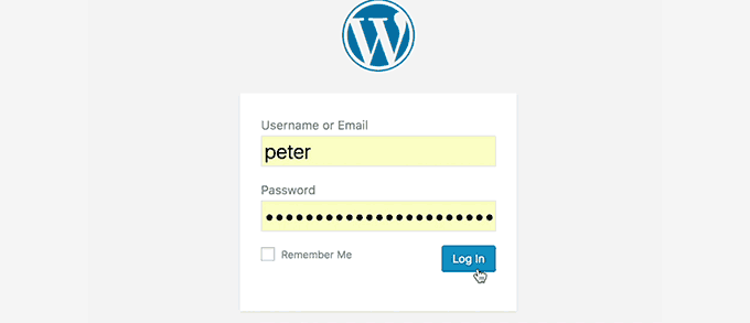 Login page refreshing issue