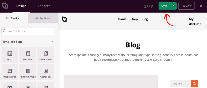 When You're Finished, Save the Single Post Template When You're Finished, Save the Single Post Template