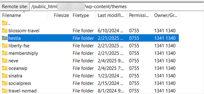 Uploading a theme using FTP Uploading a theme using FTP