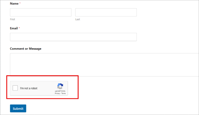Im not a robot Im not a robot