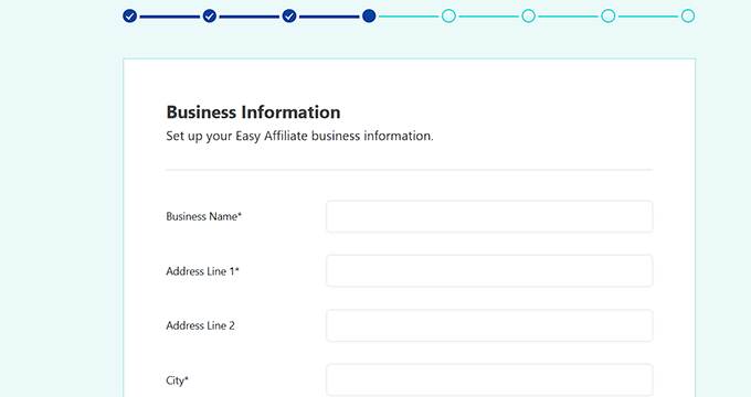 Add your business information Add your business information