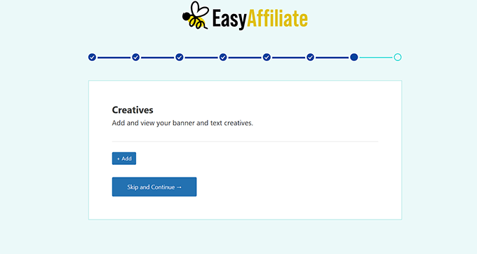 Add Creatives in Easy Affiliate Add Creatives in Easy Affiliate
