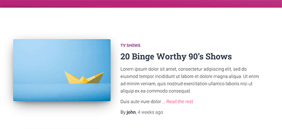 Post excerpt produced by Advanced Excerpt plugin Post excerpt produced by Advanced Excerpt plugin