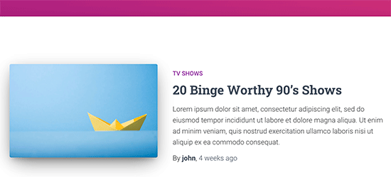 Preview of a custom excerpt added to a WordPress post Preview of a custom excerpt added to a WordPress post
