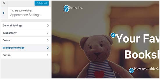 Custom background Custom background