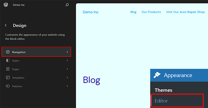 Expand the navigation tab Expand the navigation tab
