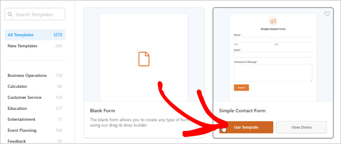 simple contact form simple contact form