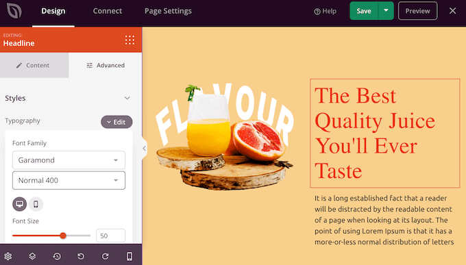 Customizing SeedProd blocks on a landing page Customizing SeedProd blocks on a landing page