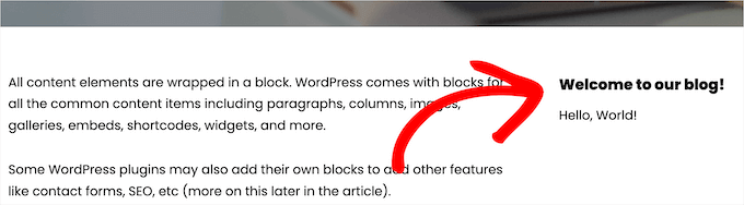 New custom widget example New custom widget example