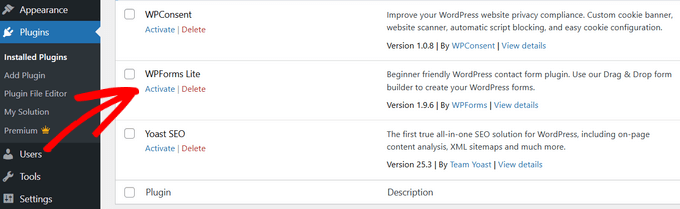 Activate plugins after restarting your WordPress site Activate plugins after restarting your WordPress site
