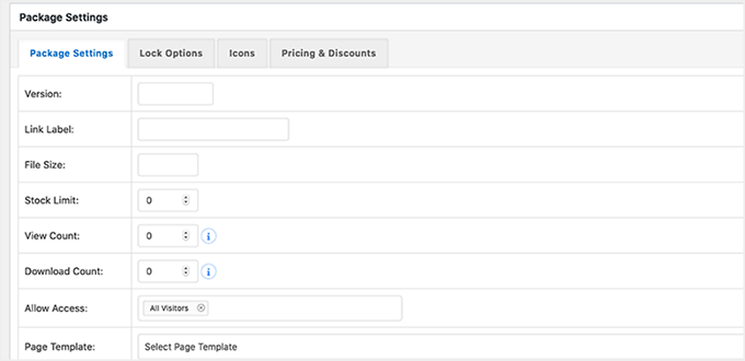 Add a file in Download Manager plugin